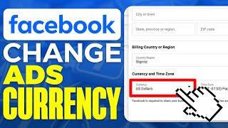 How To Change Currency On Facebook Ads Manager (2024)