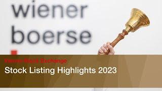 Vienna Stock Exchange: Listing highlights 2023