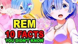 10 Things You Didn’t Know About REM! Re:Zero Starting Life in Another World 10 Facts You Didn't Know