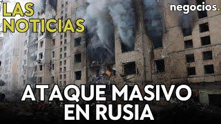 LAS NOTICIAS: ataque masivo en Rusia, misiles de largo alcance de EEUU y Milei consigue un hito