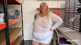 BBW ADELESEXYUK DOING A QUICK ADVERT ABOUT HER SHED GRAND OPENING 8253
