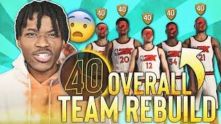 A NBA 2K21 Rebuild, But My Team is a 40 Overall...