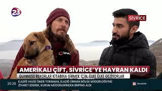 AMERİKALI ÇİFT, SİVRİCE’YE HAYRAN KALDI