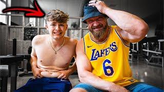 Lauch Transformation mit Lewinray! Muskelaufbau Gym Challenge (nochmal)