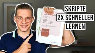 Fernuni Hagen: Lernzeit sofort um 43% kürzen (DMS-Methode)