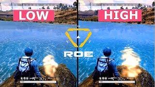 RING OF ELYSIUM - HIGH vs LOW (GRAPHICS COMPARISON) PC HD