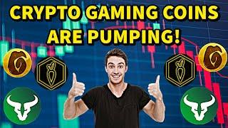 Crypto Gaming Coins Are Pumping! | Where I'm Looking For 25X-100X Gains! (Altcoin Updates)