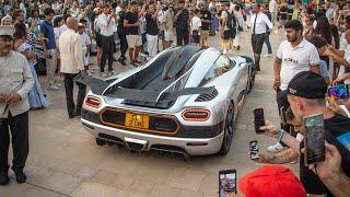 Supercars in Monaco August 2024 VOL. 1 - Monza SP2, EB110, LaFerrari, 675LT Spider more!