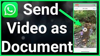 How To Send Video As Document On WhatsApp