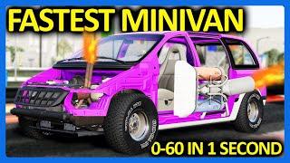 I Built The World's Fastest Minivan In BeamNG Drive