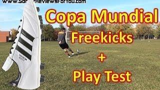 Adidas Copa Mundial Review - Freekicks + Play Test