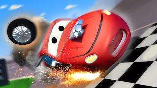 Tom the Tow Truck -  Crash Bang Wallop! - Car City ! Cars and Trucks Cartoon for kids