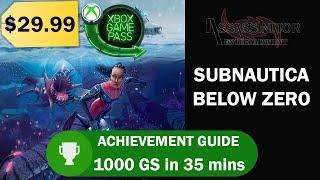 Subnautica Below Zero - Achievement Guide - Easy 1000GS in 35 mins
