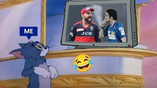 While watching IPL at home ~ Funny Meme ~ Edits MukeshG