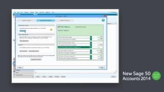 Validate, calculate and submit your VAT - Sage 50 Accounts 2014