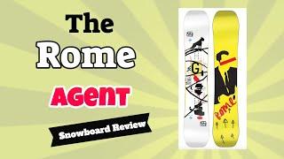 The 2023 Rome Agent Snowboard Review