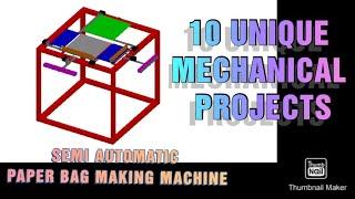 10 unique mechanical engineering project ideas | top 10 mechanical engineering project compilation