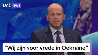 Minister Francken sluit Belgische troepen als deel van Oekraïense vredesmacht niet uit