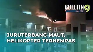 Juruterbang Maut, Helikopter Terhempas Atas Bumbung Hotel