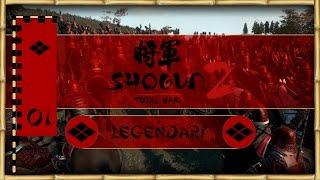 Let's Play Total War: Shogun 2 (Legendary) - Takeda - Ep.01 - Riding to Glory!