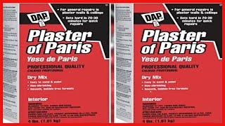 DAP Products Plaster of Paris (Dry Mix - Box), White (10318)