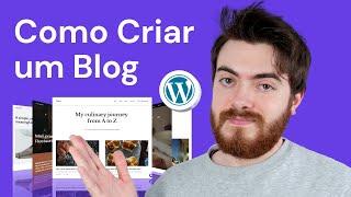 Como Criar um Blog Facilmente com o WordPress em 2025 | Guia Rápido para Iniciantes