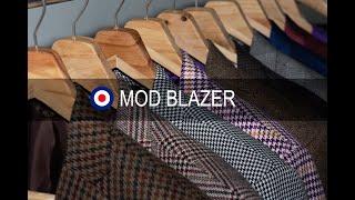 Tweed jacket 30% Off I winter jacket I mod clothing I 60's style I mod blazer I herringbone jacket