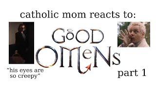 My Catholic Mother's Reactions to Good Omens: S1E1