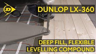 Deep fill, flexible self levelling compound perfect for underfloor heating and wood subfloors