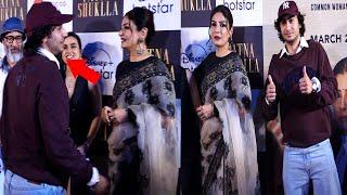 OMG!! Arhaan Khan Just Ignore Raveena Tandon In Public @ Patna Shukla Screening |Watch FullVideo