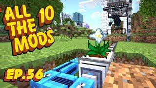 Extremely Fast Mystical Agriculture Farm with Hydros & Soul Surge ATM10 All the Mods Minecraft