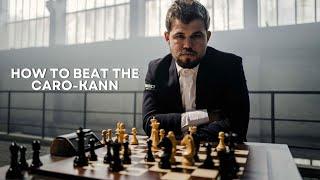 Learning how to BEAT the Caro-Kann with Magnus Carlsen Games! #chess