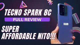 Tecno  Spark 8C Full Review  | Official Price | Camera Samples | Speaker Test | Benchmark Test  |