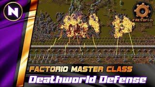 Deathworld Base DEFENSE & ATTACK from Early to End Game | Factorio Tutorial/Guide/How-to