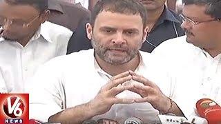 BJP-RSS Want To Impose One Idea | Opposition Will Defeat Them, Says Rahul Gandhi | V6 News