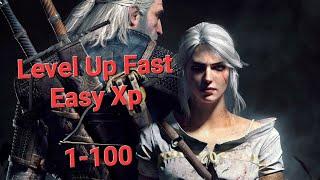 Witcher 3 How to level up easy 1-100(2023)