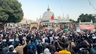 Ajmer sharif dargah bade kul ki rasham 2025 urs mela me kya hua kya manta h gusul ka  pani yaha