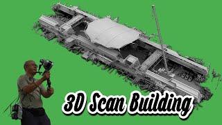 3D Scan Building Showcase - Construction Planning with LiDAR Scanner