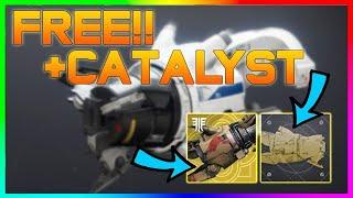 Free Tractor Cannon Exotic + Catalyst (effortless) - Destiny 2