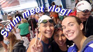 SWIM MEET VLOG!