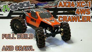 AXIAL AX24 XC-1 4WS RTR MICRO RC: BRASS AND FREE MODS: FULL BUILD