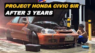 HONDA CIVIC SiR REBUILD: First Drive After 3 Years