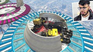 Sumo Cars Vs Cars 928.297% People Rage Quit This Race in GTA 5!