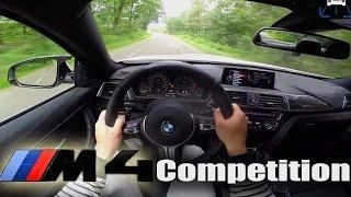 BMW M4 F82 COMPETITION PACKAGE - POV Test Drive LOUD! Acceleration & Sound