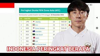 PERINGKAT DUNIA FIFA ZONA ASIA 2023 - JEPANG PERINGKAT 1, INDONESIA PERINGKAT BERAPA????