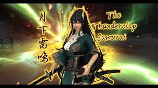 FF14-雷侍-The Thunderclap Samurai , 雷 主题 武士 技能特效