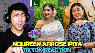 Pakistani Reaction on Bangladeshi | Noureen Afrose Piya Latest TikTok Videos | Maadi Reacts