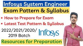 How to Prepare for Infosys System Engineer| Infosys Latest Test Pattern & Syllabus with Resources