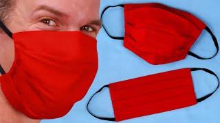 How to SEW a Medical FACE MASK - Face Mask Cover