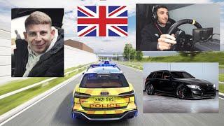 RS6 POLICE CHASE DRIVA DAVE! + MORE | Assetto Corsa | Steering Wheel Gameplay